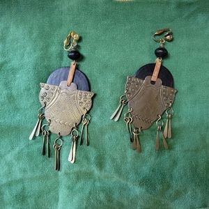 Large Clip on earrings